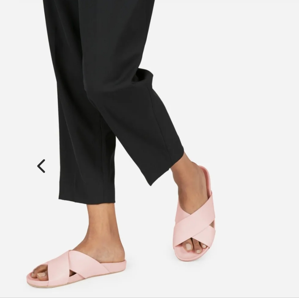 Everlane "The Day" Crossover Leather Sandals